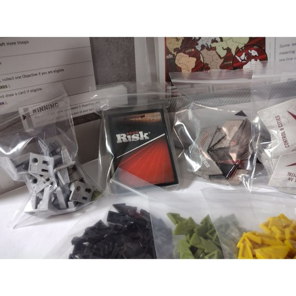 Risk Board Game 2008 Hasbro Parker Brothers Strategy Game Complete - Picture 4 of 16